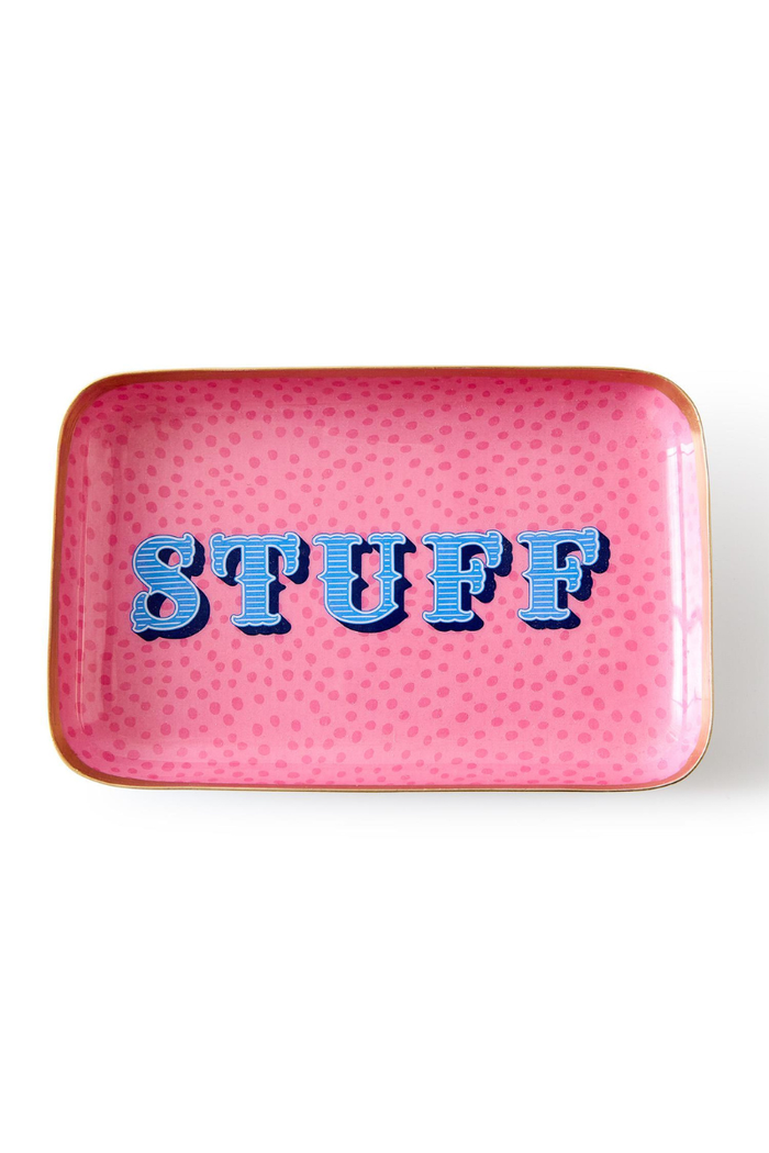 Metal Sayings Trinket Trays