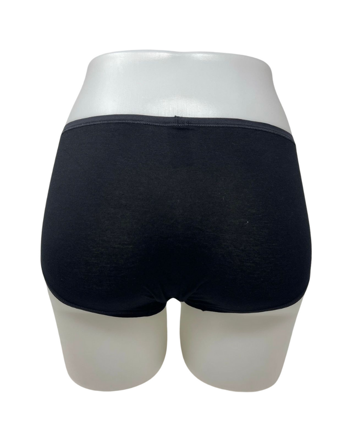 Mey 29817 Black #3 Superfine Organic Cotton Hipster Myselflingerie.com