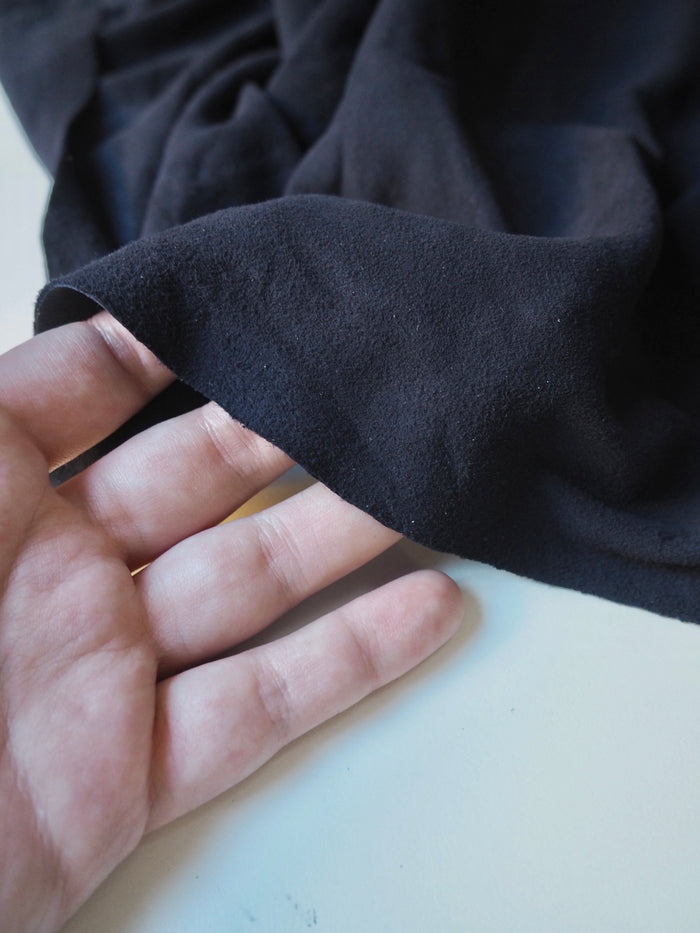 Midnight Sueded Lambskin