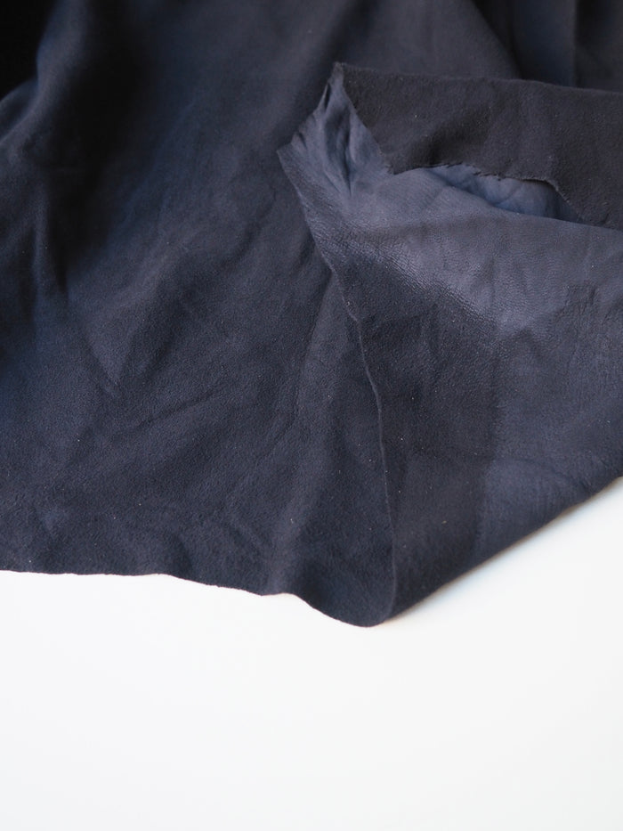 Midnight Sueded Lambskin