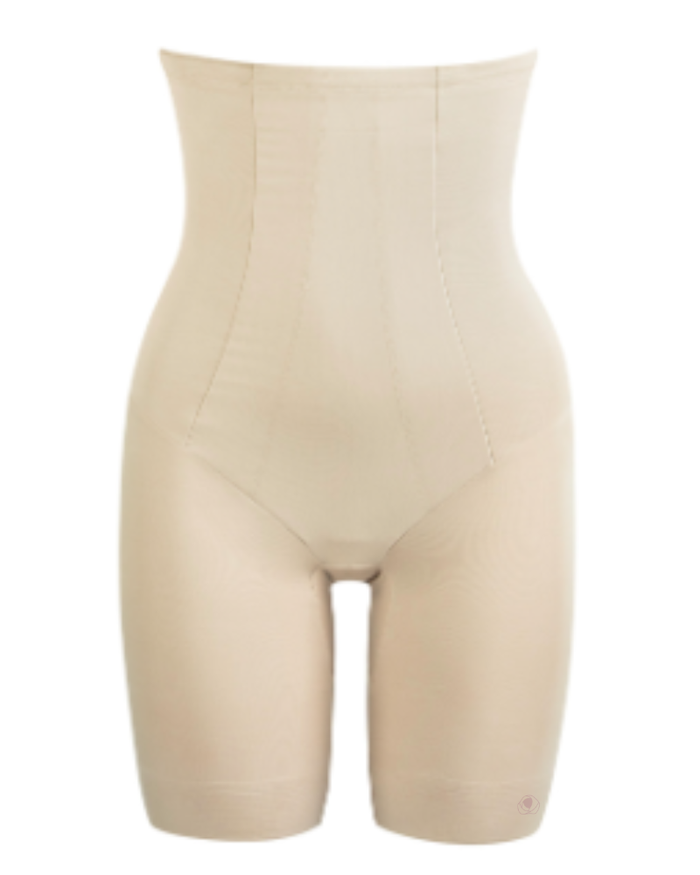 MiracleSuit Warm Beige Shape with an Edge Hi Waist Thigh Slimmer