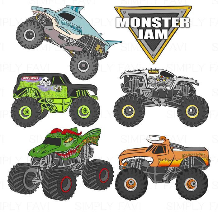 Monster Trucks PNG