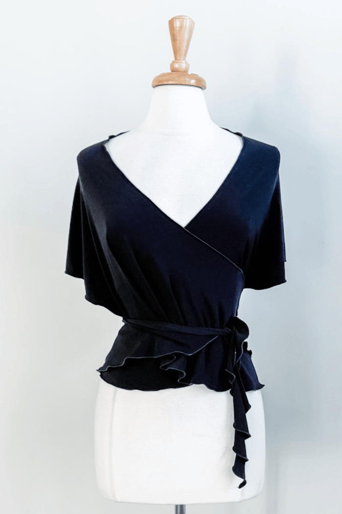 Multiway Frill Accessory in Black from Diane Kroe