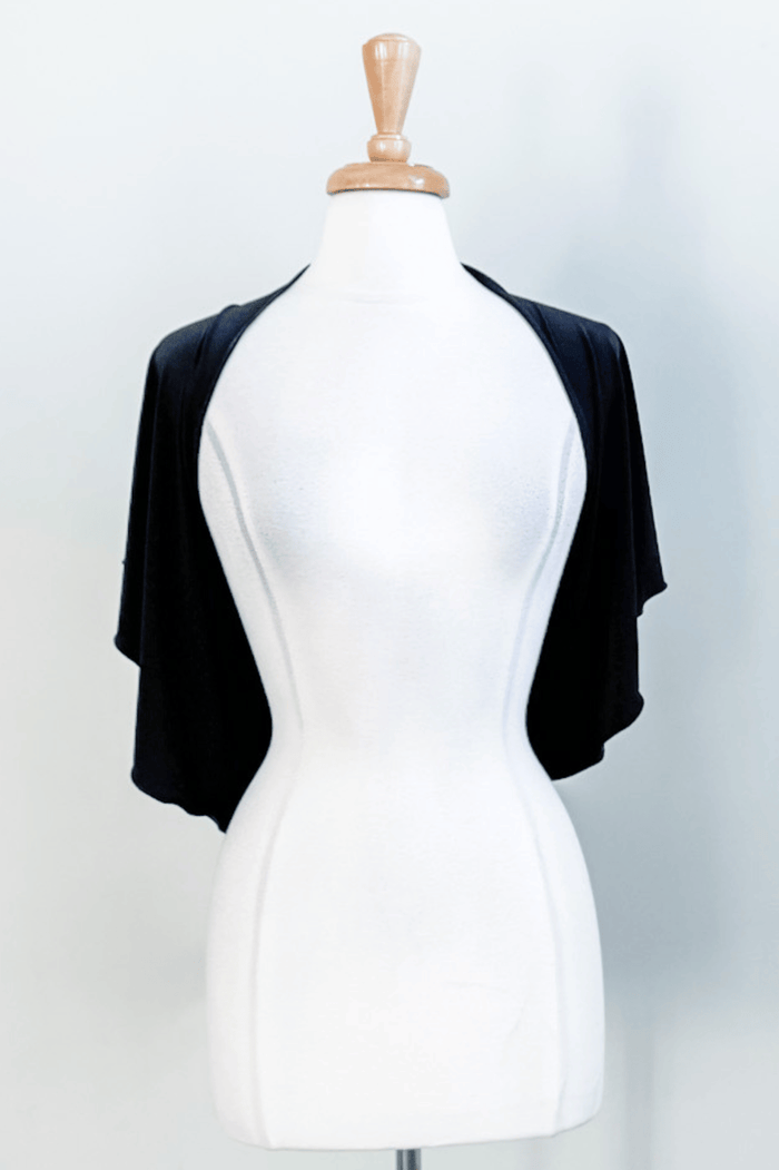 Multiway Frill Accessory in Black from Diane Kroe