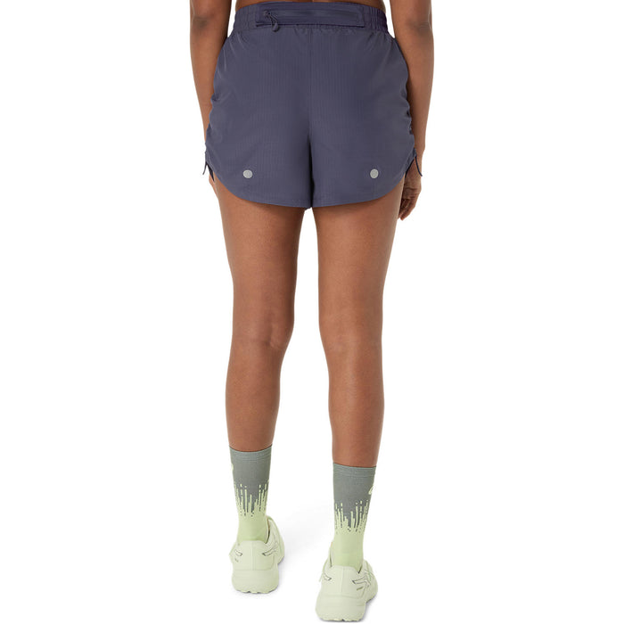Asics Nagino Run Adjustable 4IN Shorts Women's - Indigo Fog