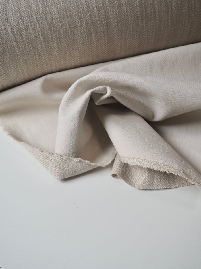 Natural Coated Cotton Twill