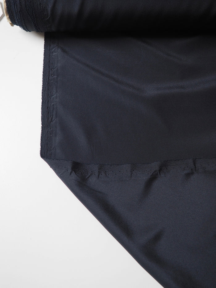 Navy Crepe de Chine