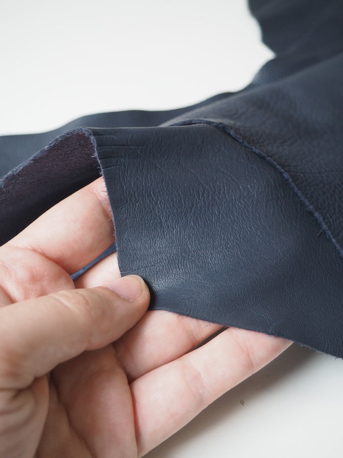 Navy Lambskin