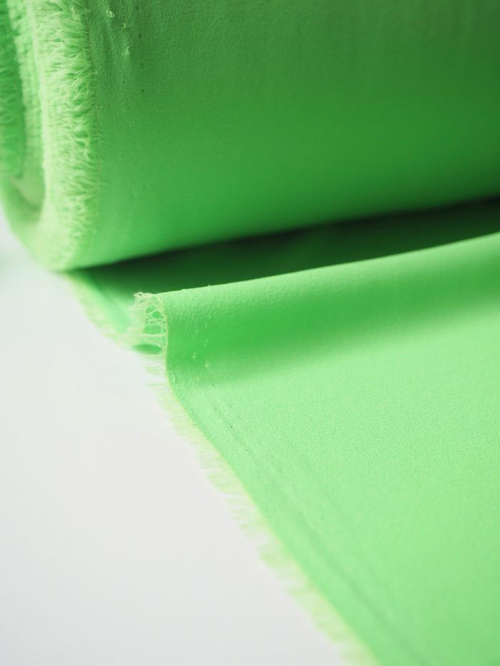 Neon Green Light Crepe