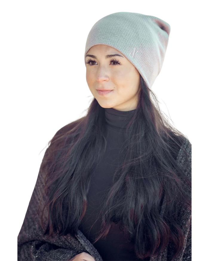 Nicsessories Cashmere Ribbed Beanie FW24