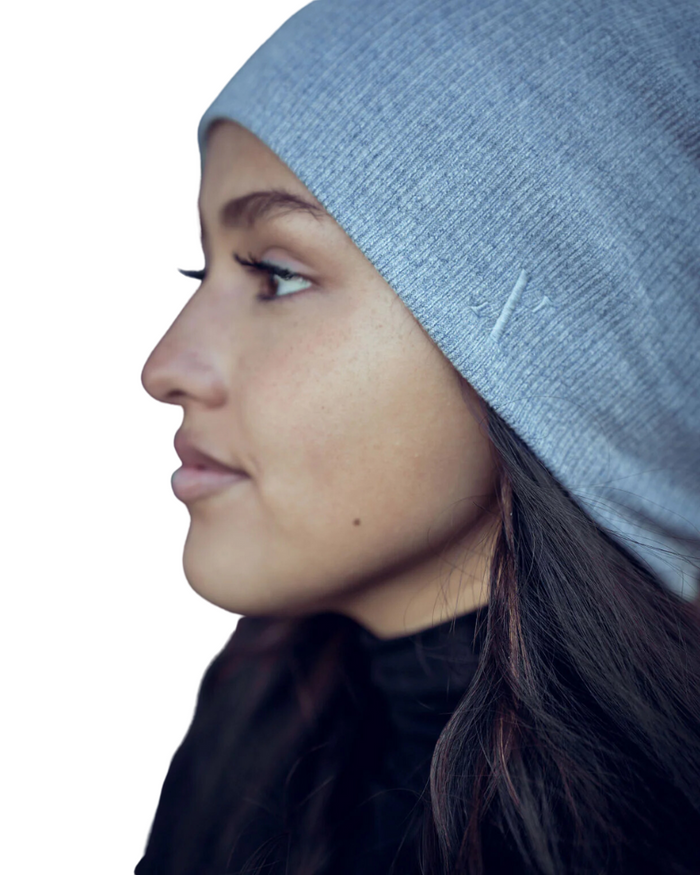 Nicsessories Cashmere Ribbed Beanie FW24