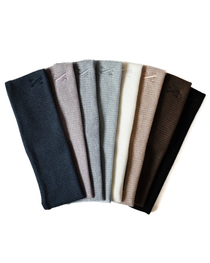 Nicsessories Cashmere Ribbed Headband FW24 / Skinny Width