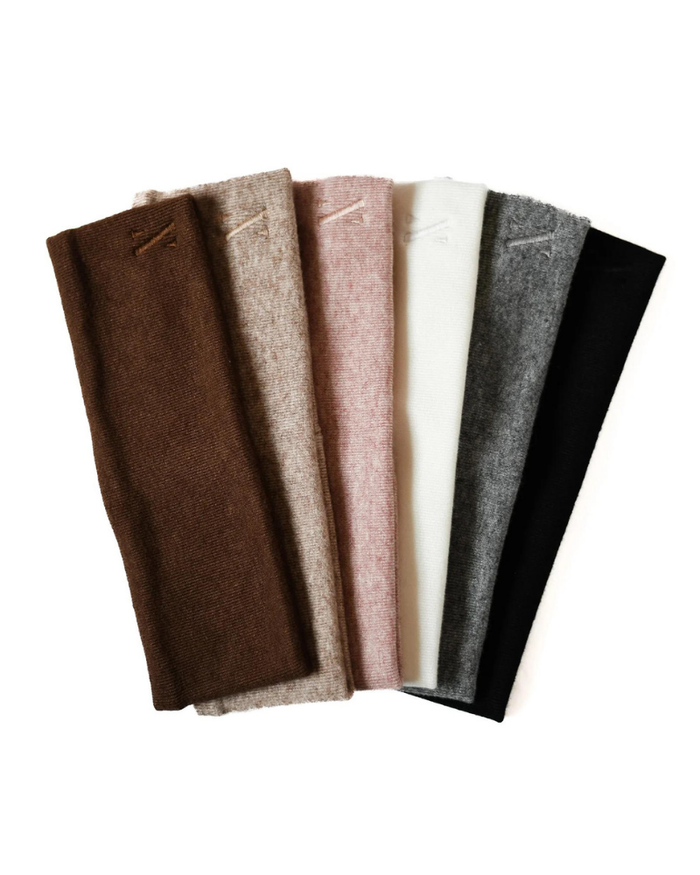 Nicsessories FKSKH Flat Knit Headband FW24 / Skinny Width myselflingerie.com