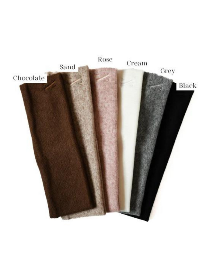 Nicsessories FKSKH Flat Knit Headband FW24 / Skinny Width myselflingerie.com