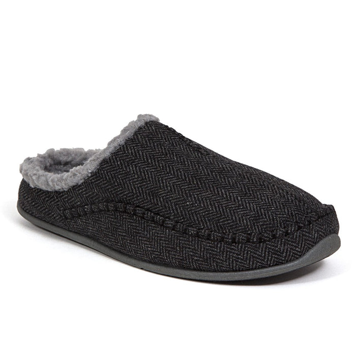 Men's 7 / Medium / Black Tweed