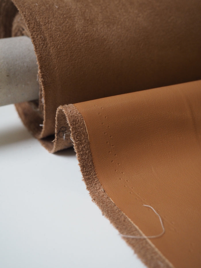 Ochre Stretch Pleather