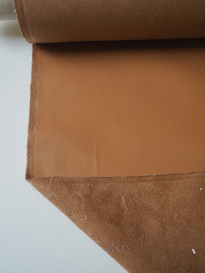 Ochre Stretch Pleather