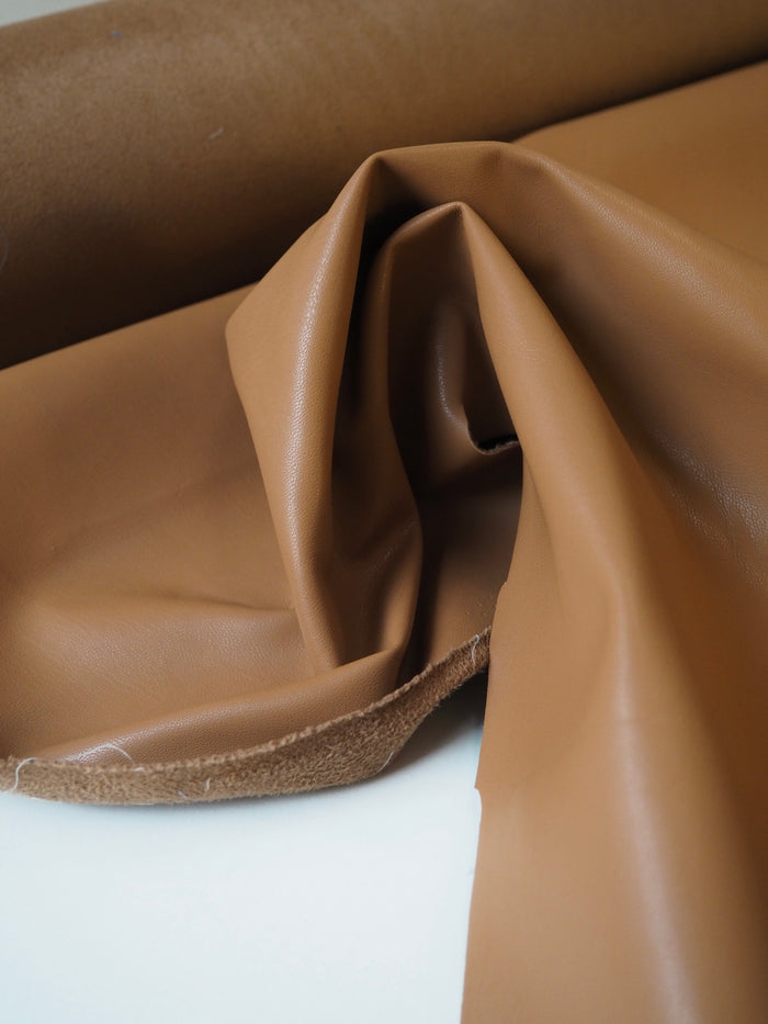 Ochre Stretch Pleather