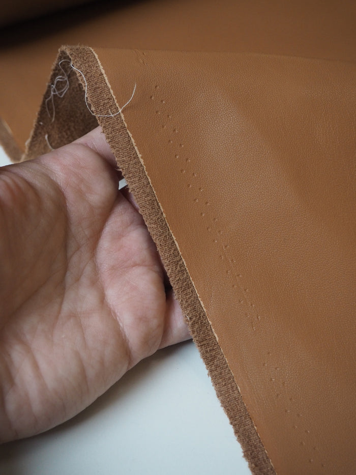 Ochre Stretch Pleather