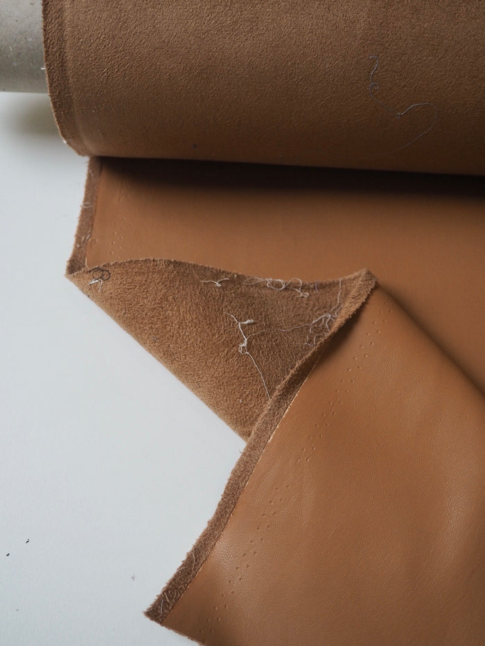Ochre Stretch Pleather