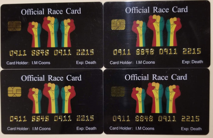 Official Race Card™  4 Pack FREE SHIPPING (Official and Original)