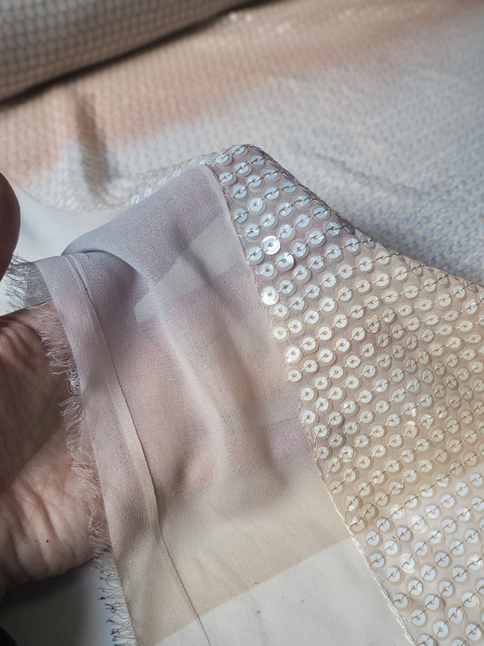 Ombre Sequin Chiffon