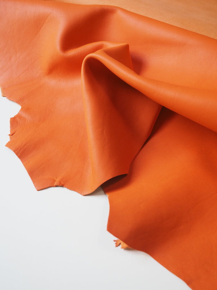 Orange Lambskin