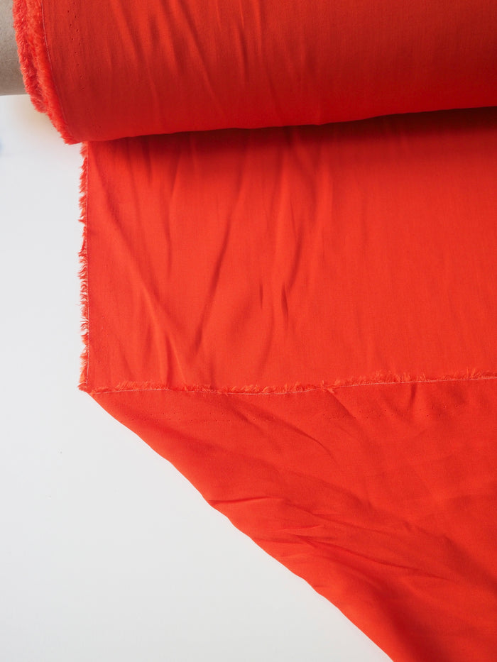 Orange Viscose Lining