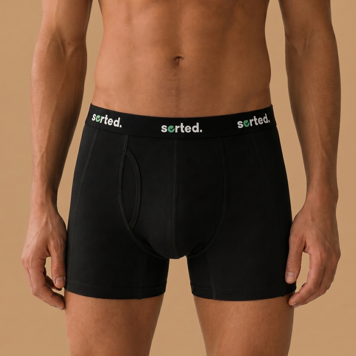 Organic Cotton Boxer Briefs - Sycamore
