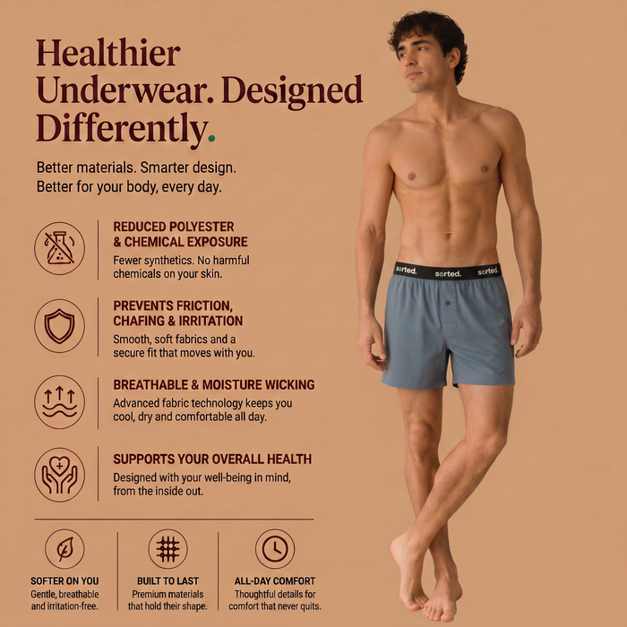 Organic Cotton Boxers - Citadel