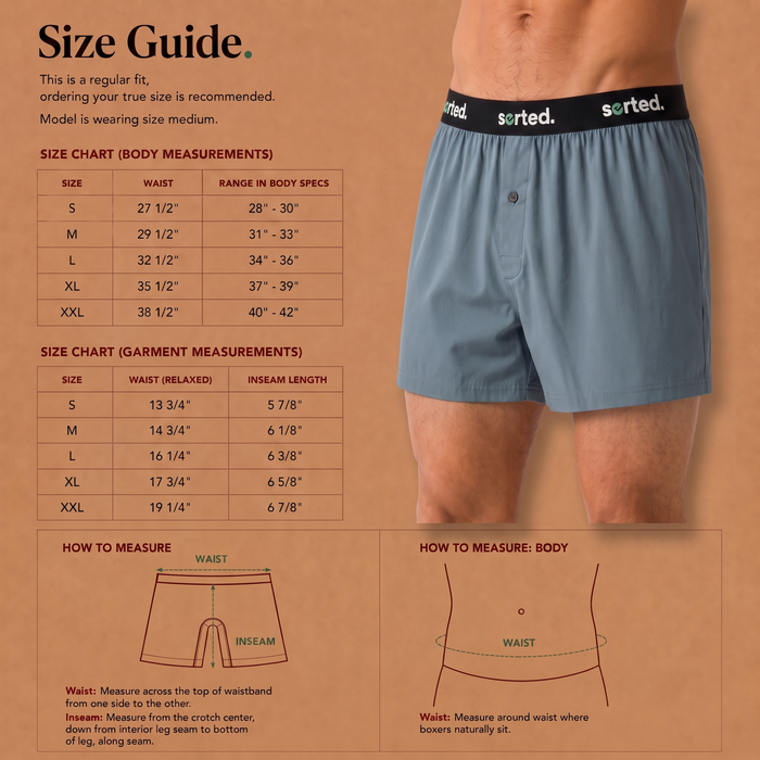 Organic Cotton Boxers - Citadel