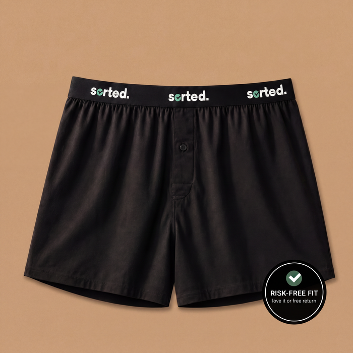 Organic Cotton Boxers - Obsidian