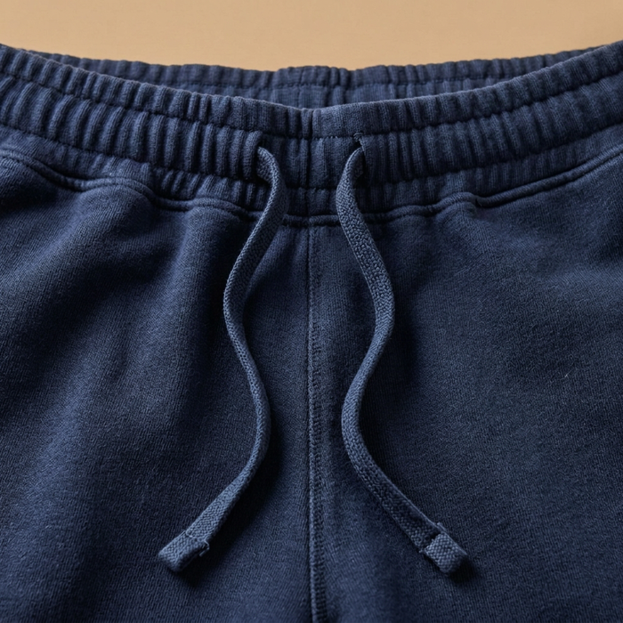 Organic Cotton Signature Shorts - Navy Blazer