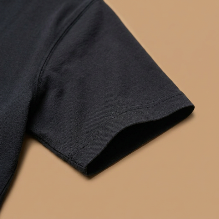Organic Cotton Signature T-Shirt - Jet Black