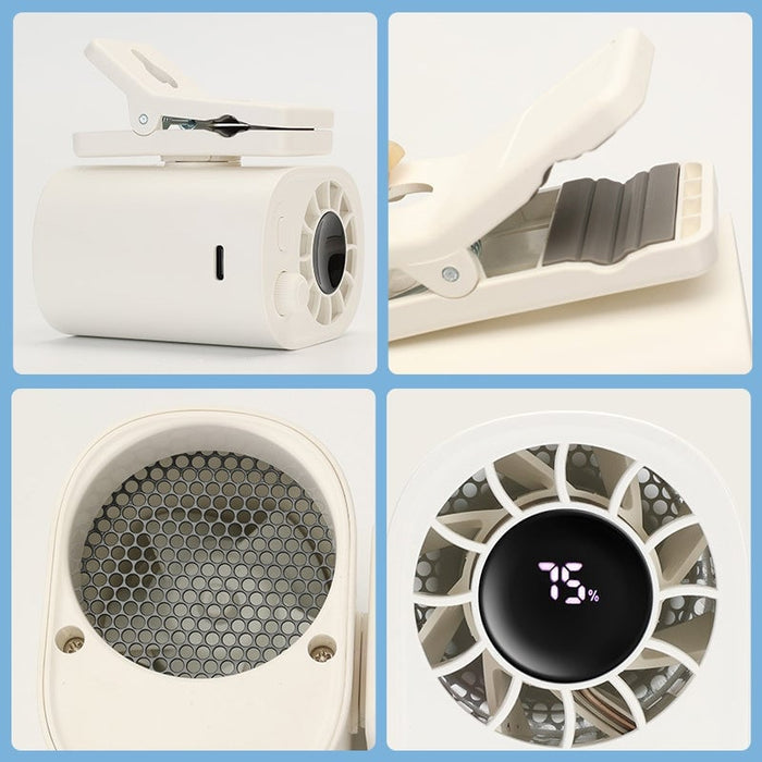 Outdoor clip waist fan
