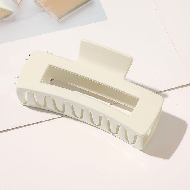 Oversized Acrylic Claw Assorted Shaped Hair Clips