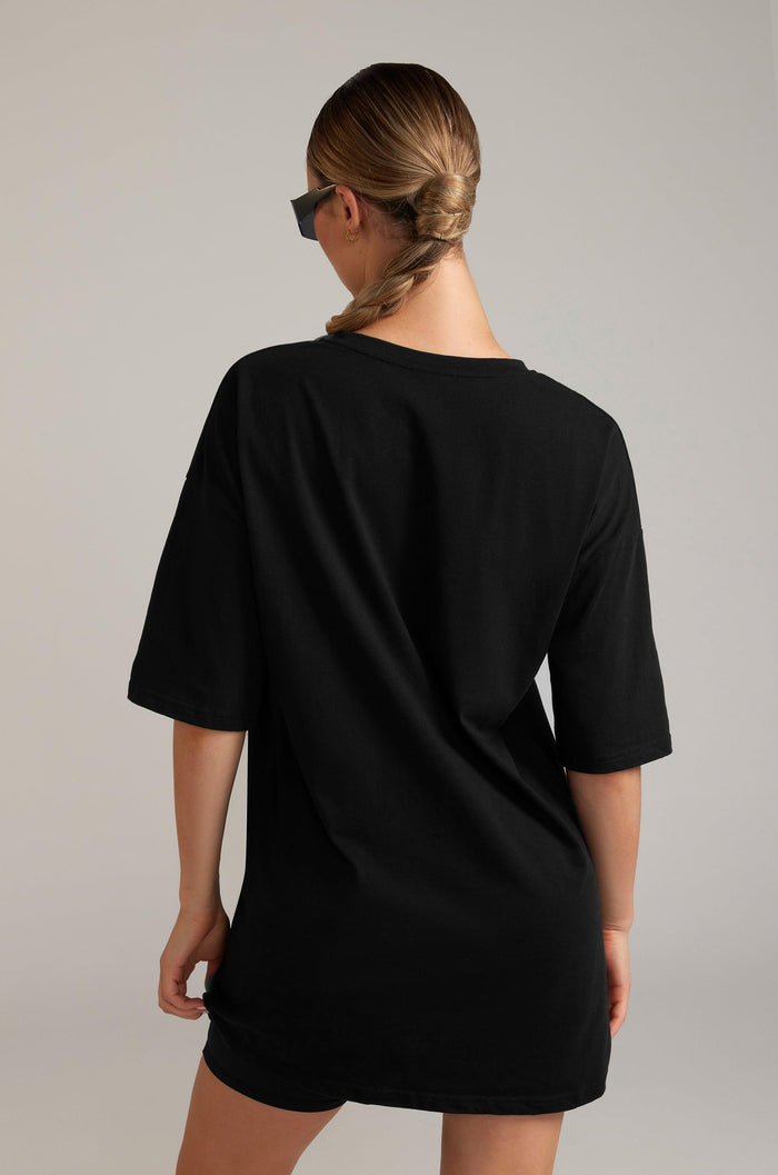 Oversized BF T-Shirt - BlackKG14 - B - M/LKATE GALLIANO