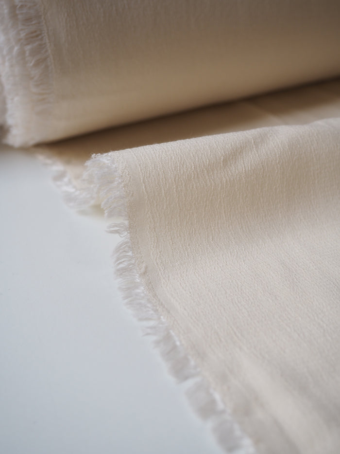 Oyster Viscose Crepe