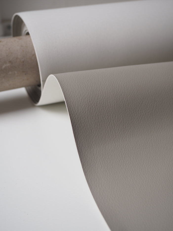 Pale Grey Pleather