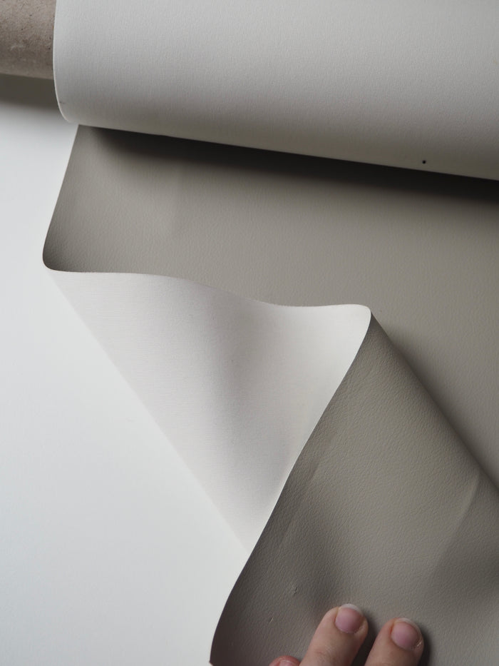 Pale Grey Pleather