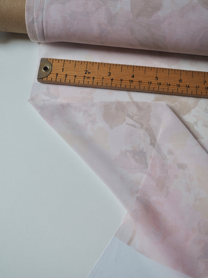 Pale Pink Rose Chiffon