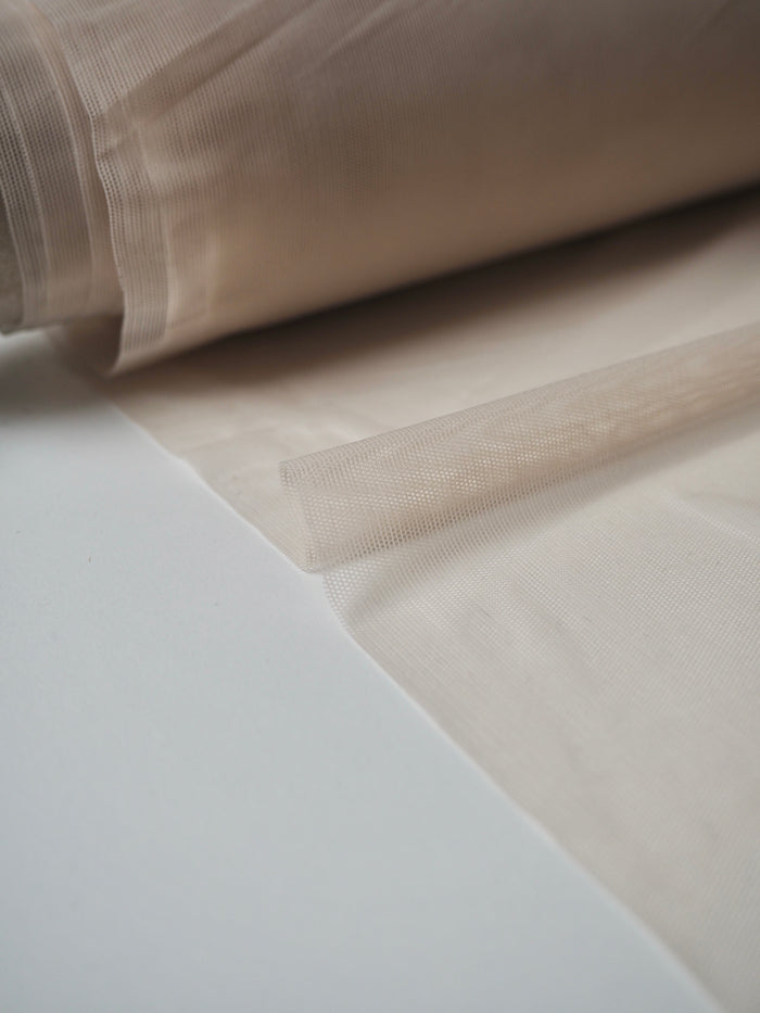 Pale Sand Light Stretch Mesh