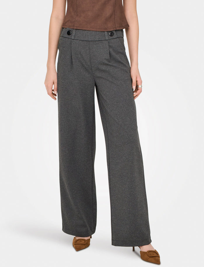 Pantalon à jambe large avec plis