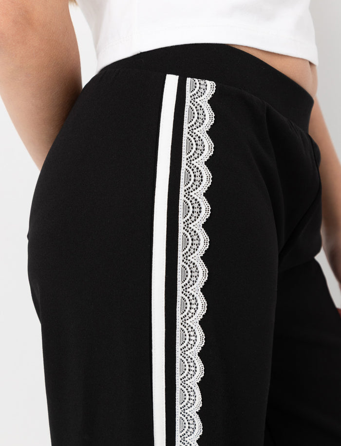 Pantalon à jambes larges