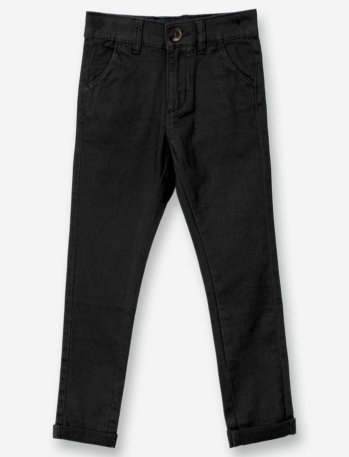 Pantalon chino à jambe ajustée