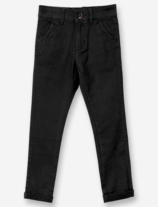 Pantalon chino à jambe ajustée