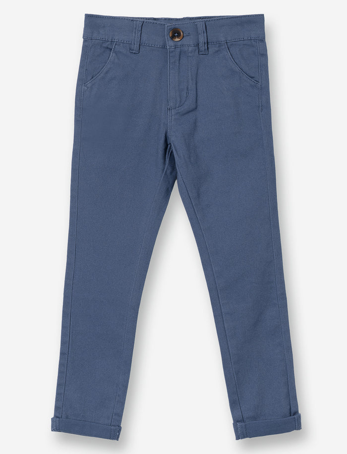 Pantalon chino à jambe ajustée