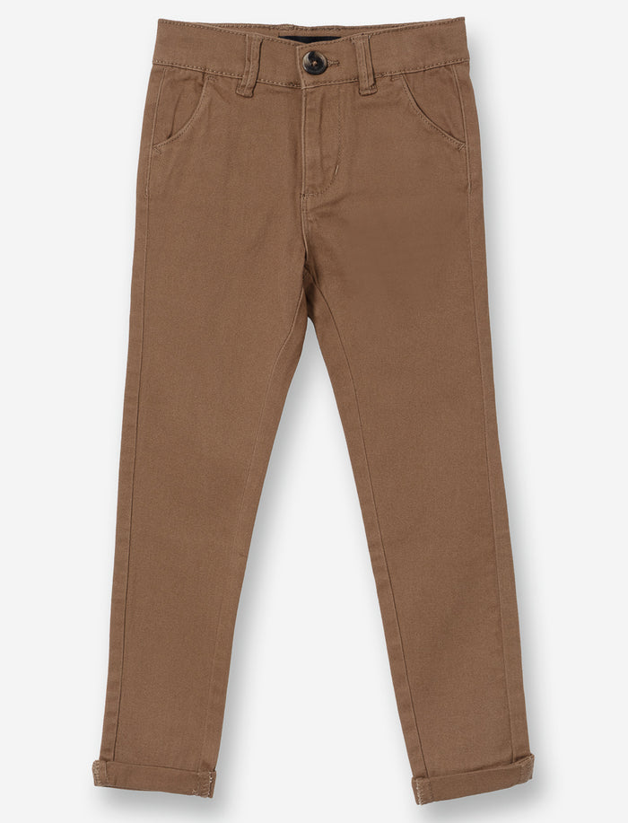 Pantalon chino à jambe ajustée