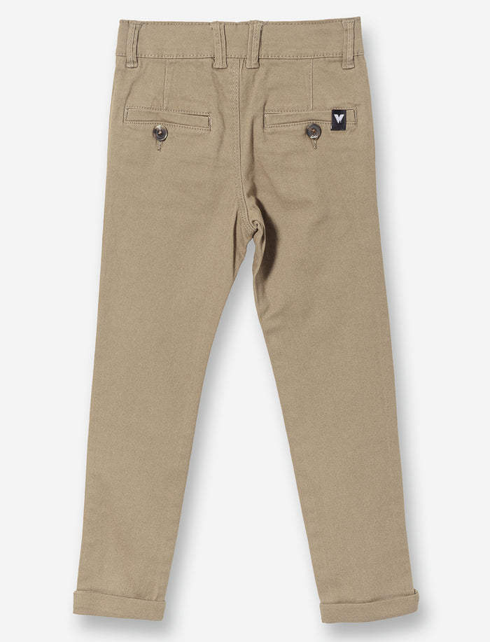 Pantalon chino à jambe ajustée