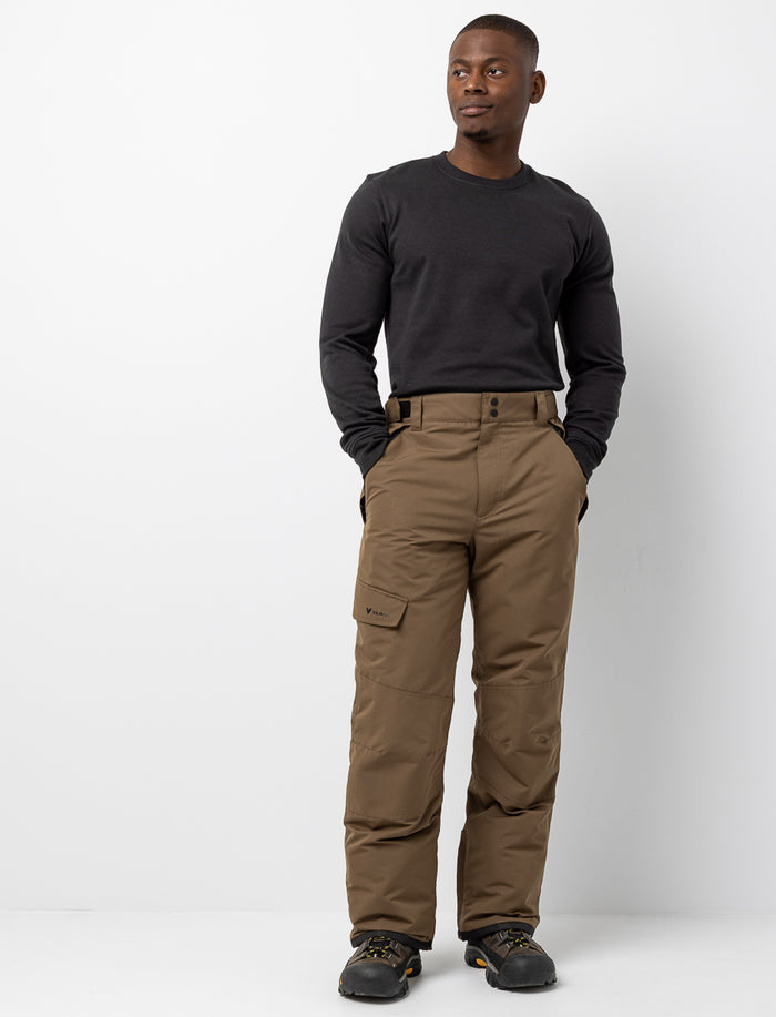 Pantalon de neige uni pour homme